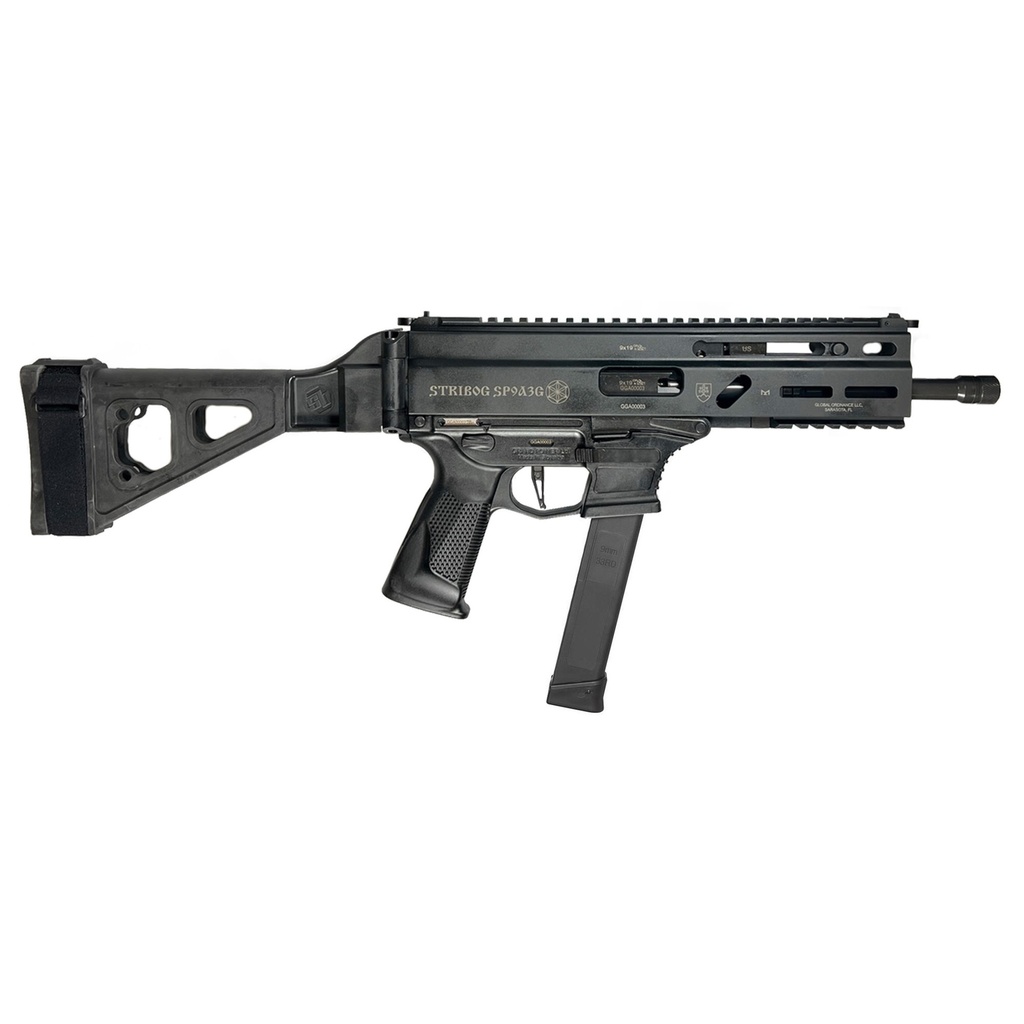 Grand Power GPWR STRIBOG SP9A3G 9MM 8 33R BK BRC