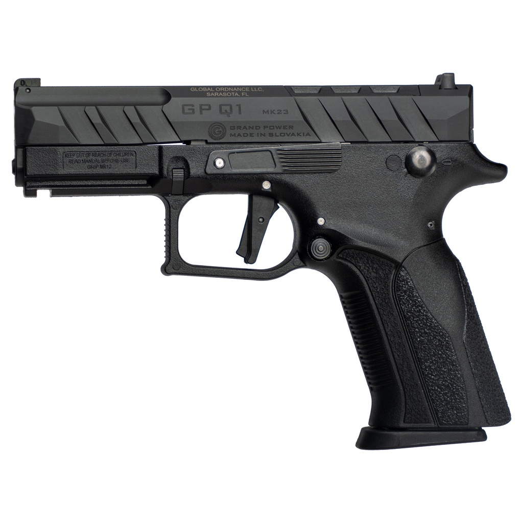 Grand Power GPWR Q1 9MM MK23 3.66" 15RD BLACK