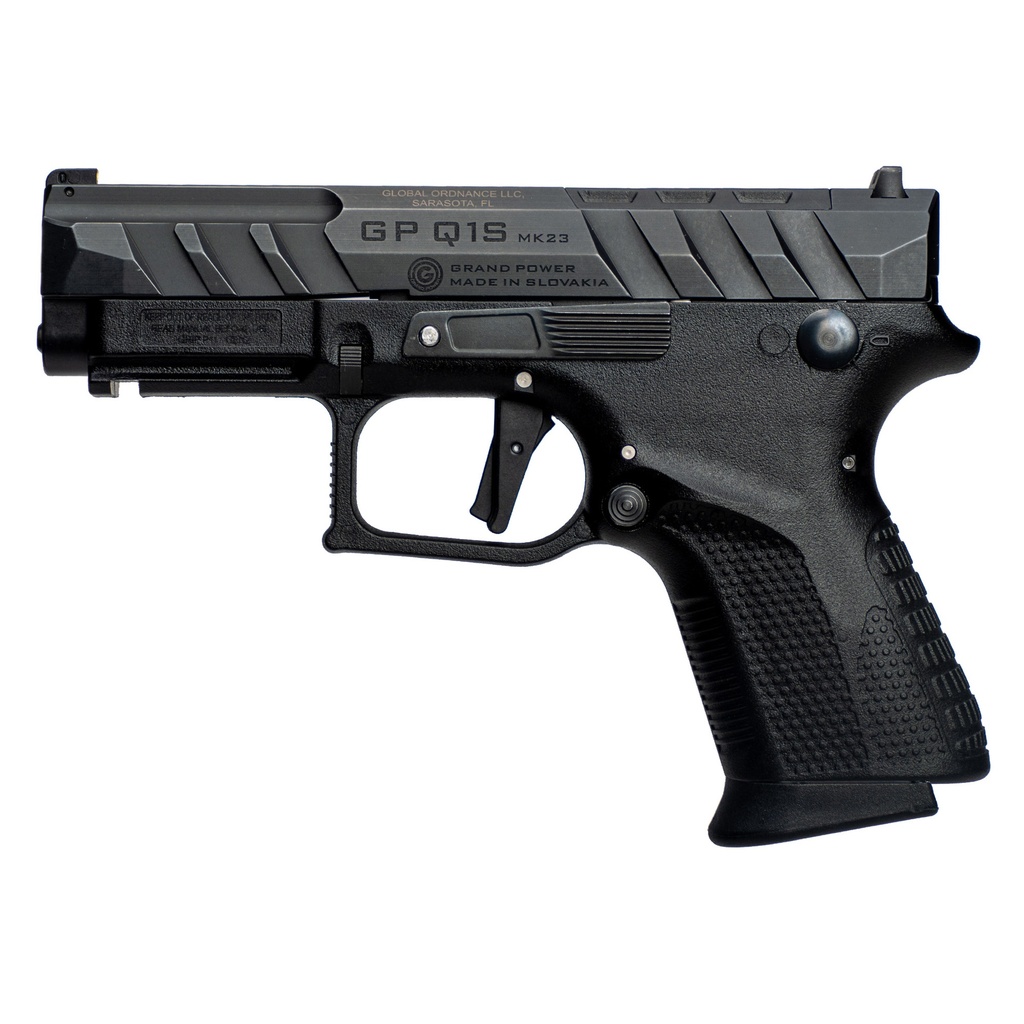 Grand Power GPWR Q1S 9MM MK23 3.66" 12RD BLACK