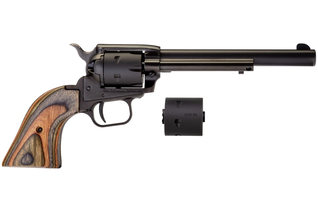 Heritage Manufacturing 22LR/22M BLACK/CAMO LAM 6.5" FS