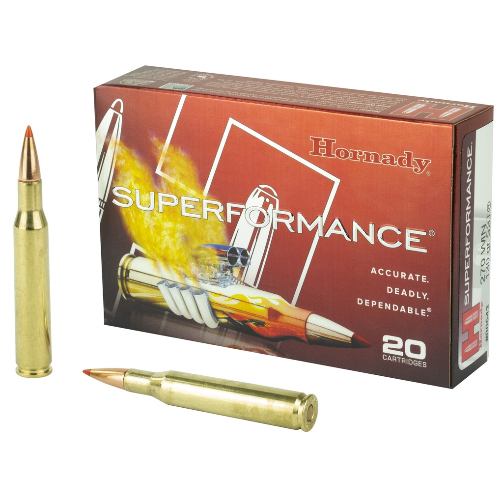 Hornady HRNDY SF 270WIN 130GR SST 20/200