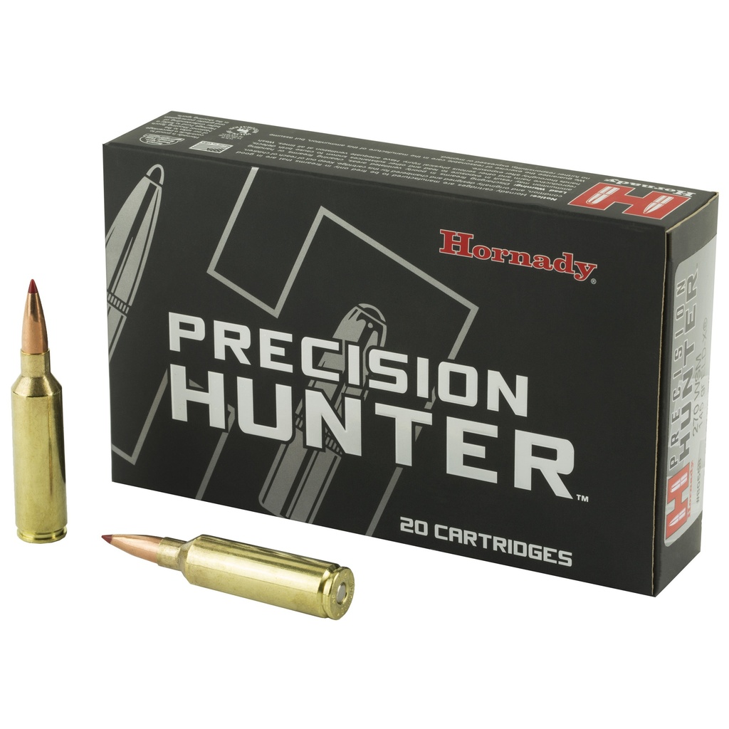 Hornady HRNDY PH 270WSM 145GR ELD-X 20/200