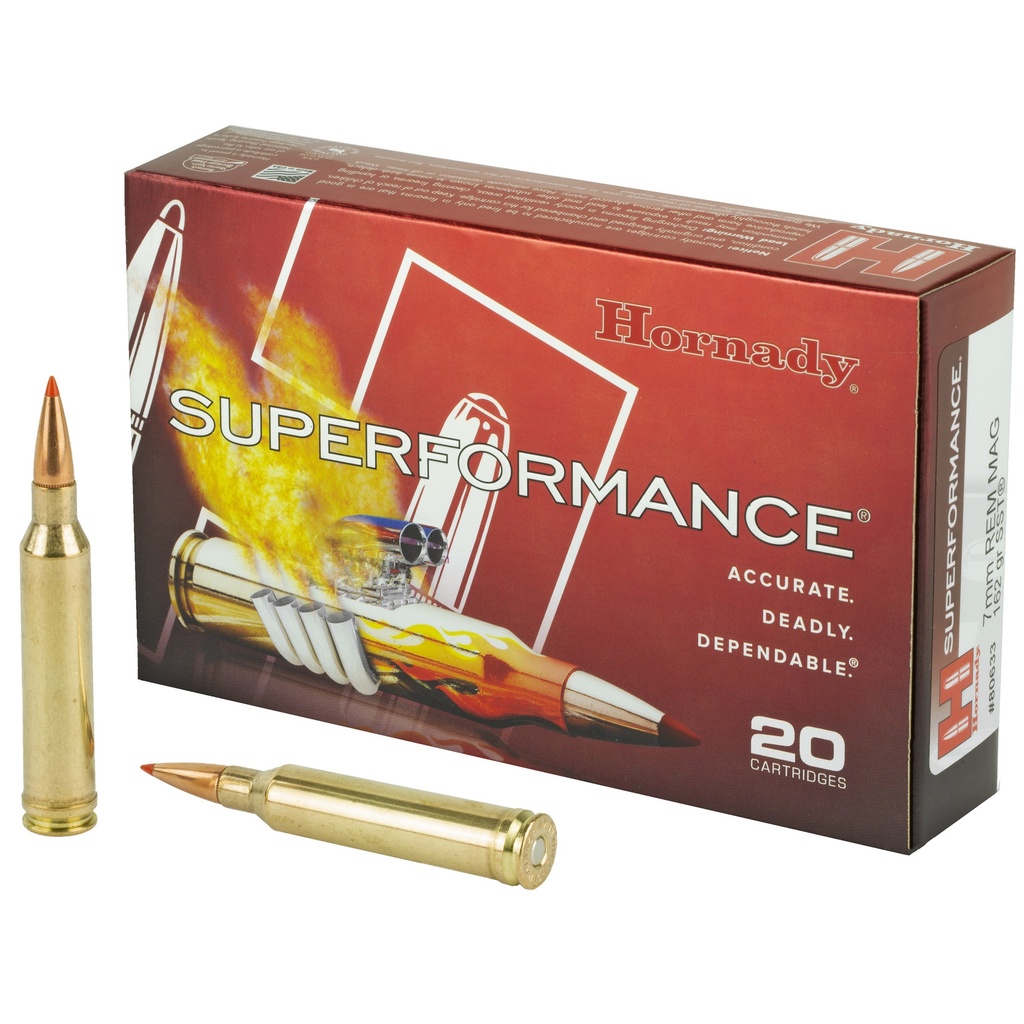 Hornady HRNDY SF 7MM MAG 162GR SST 20/200