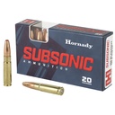 Hornady HRNDY 300BLK 190GR SUB-X 20/200