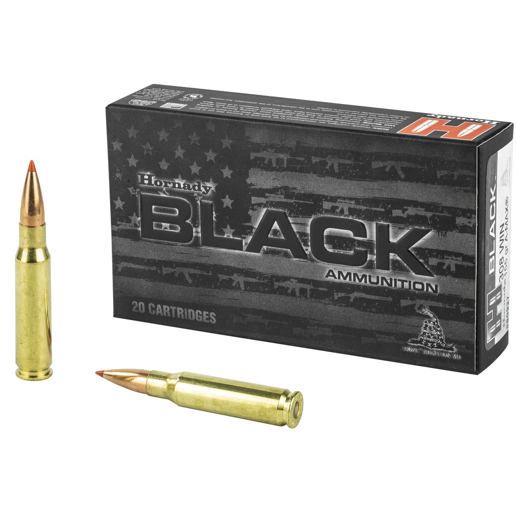 Hornady HRNDY BLACK 308WIN 155GR ELDM 20/200