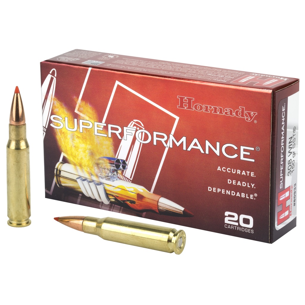 Hornady HRNDY 308WIN 150GR SST SPF 20/200