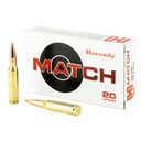 Hornady HRNDY 308WIN 168GR BTHP MTCH 20/200