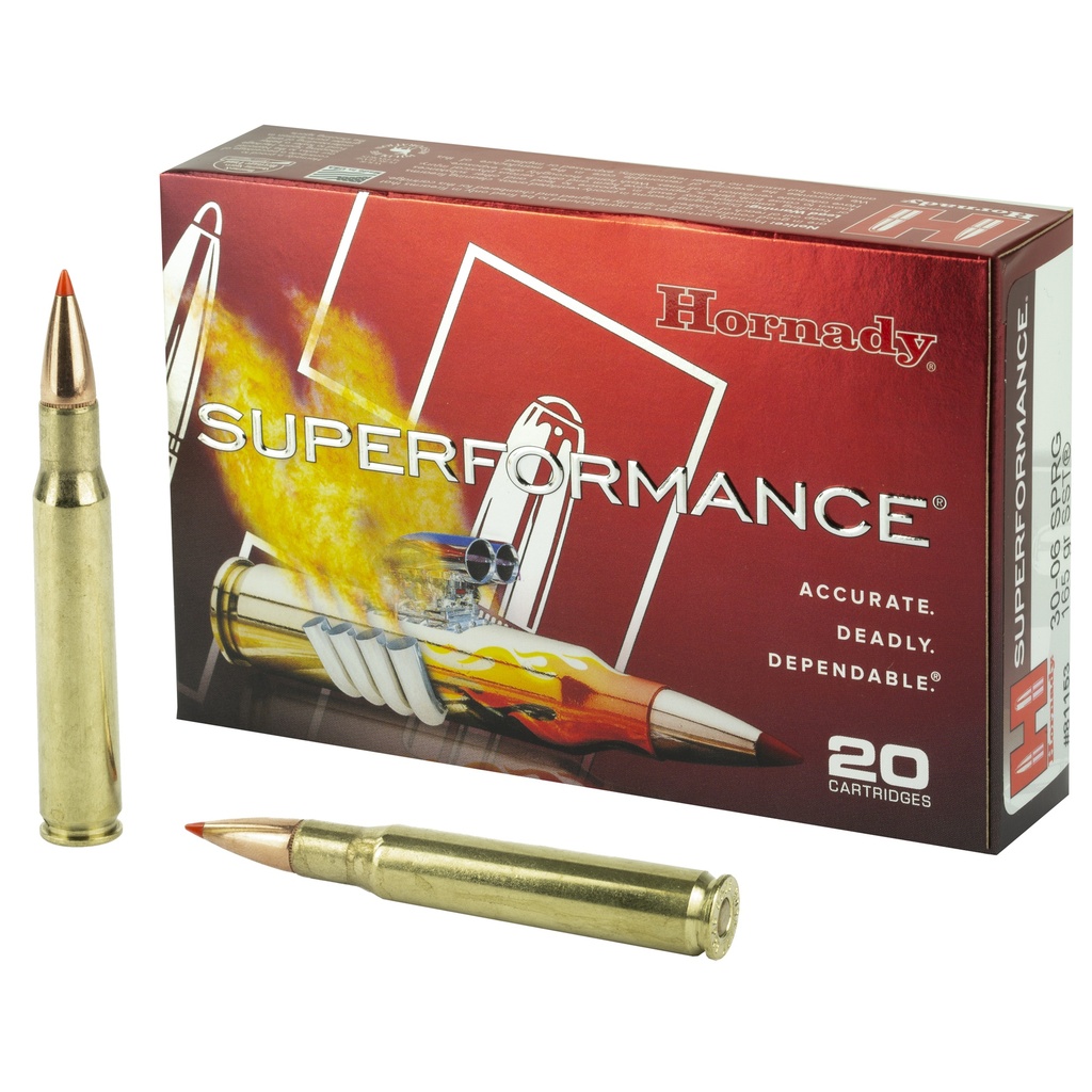 Hornady HRNDY SF 30-06 165GR SST 20/200