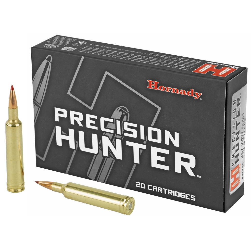 Hornady HRNDY PH 257WBY 110GR ELD-X 20/200