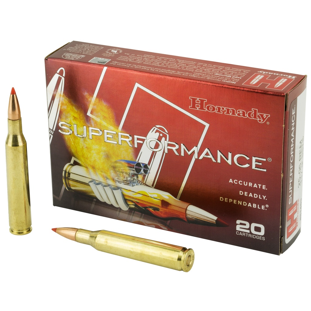 Hornady HRNDY SF 25-06REM 117GR SST 20/200
