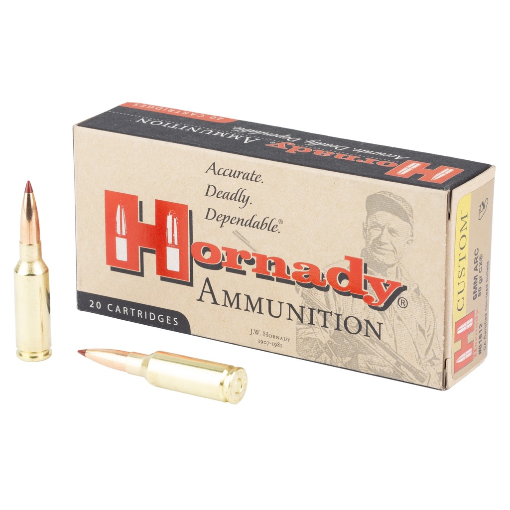 Hornady HRNDY CUST 6MM ARC 90GR CX 20/200