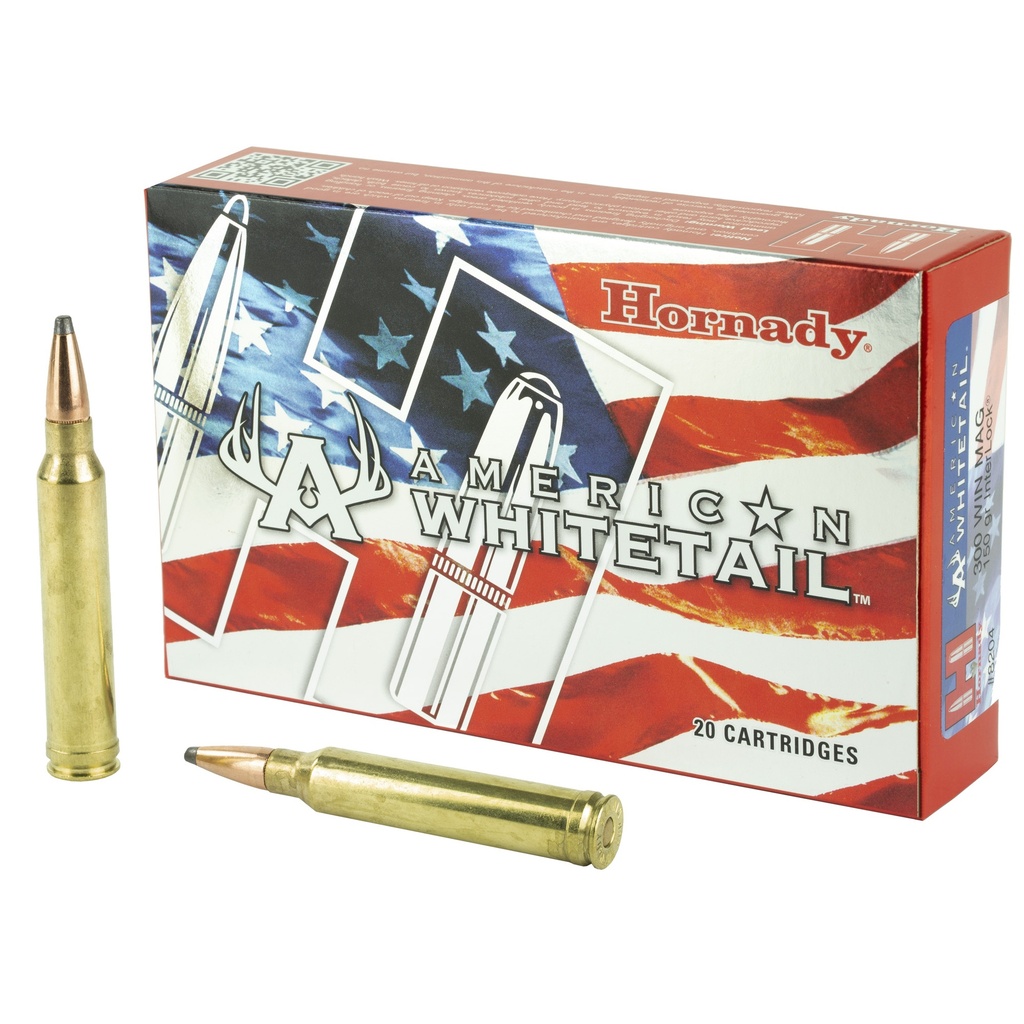 Hornady HRNDY AW 300WIN 150GR INT SP 20/200