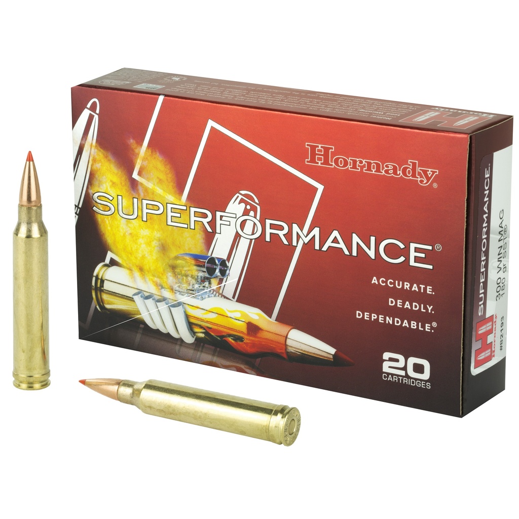 Hornady HRNDY SF 300WIN 180GR SST 20/200