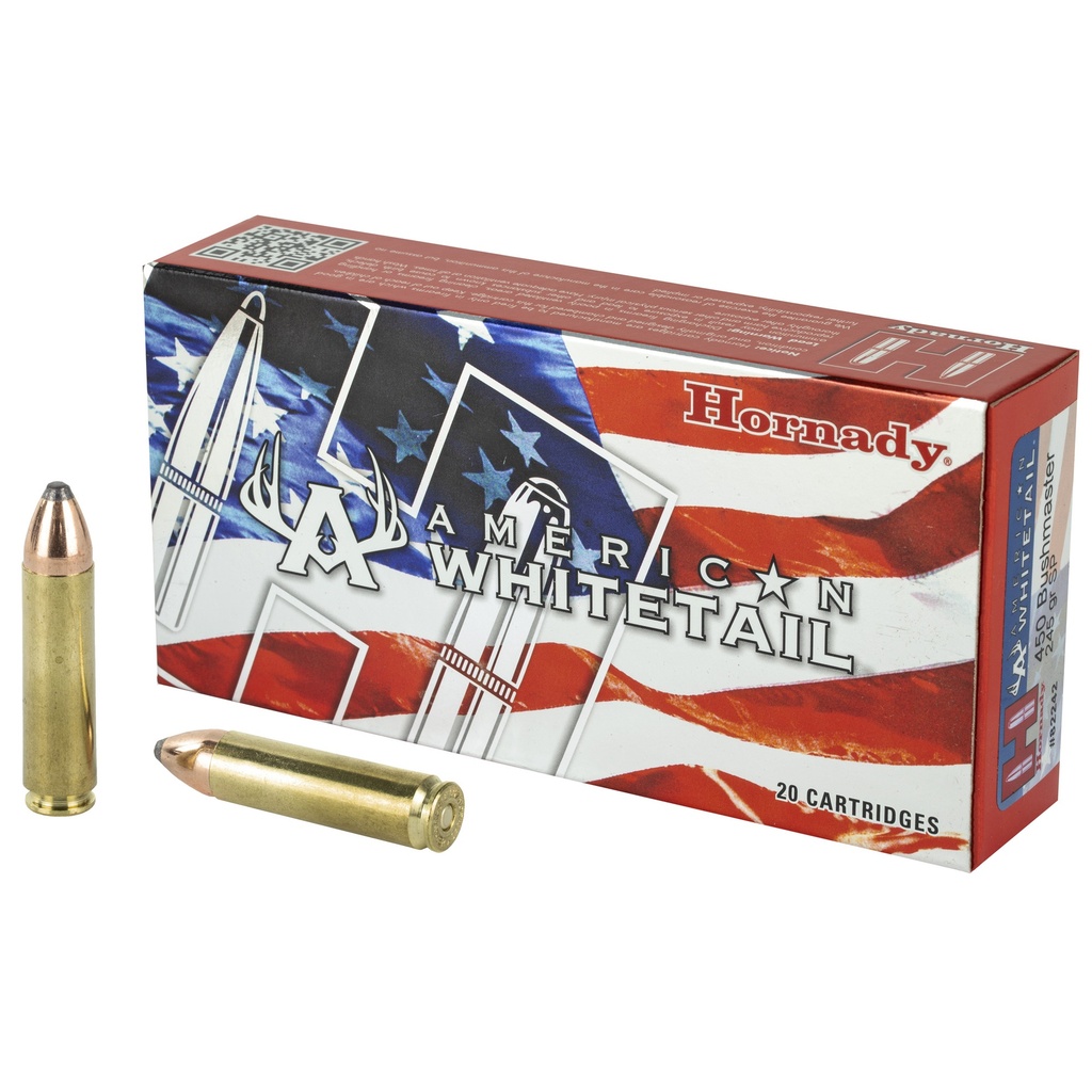 Hornady HRNDY AW 450 BUSH 245 GR INT 20/200