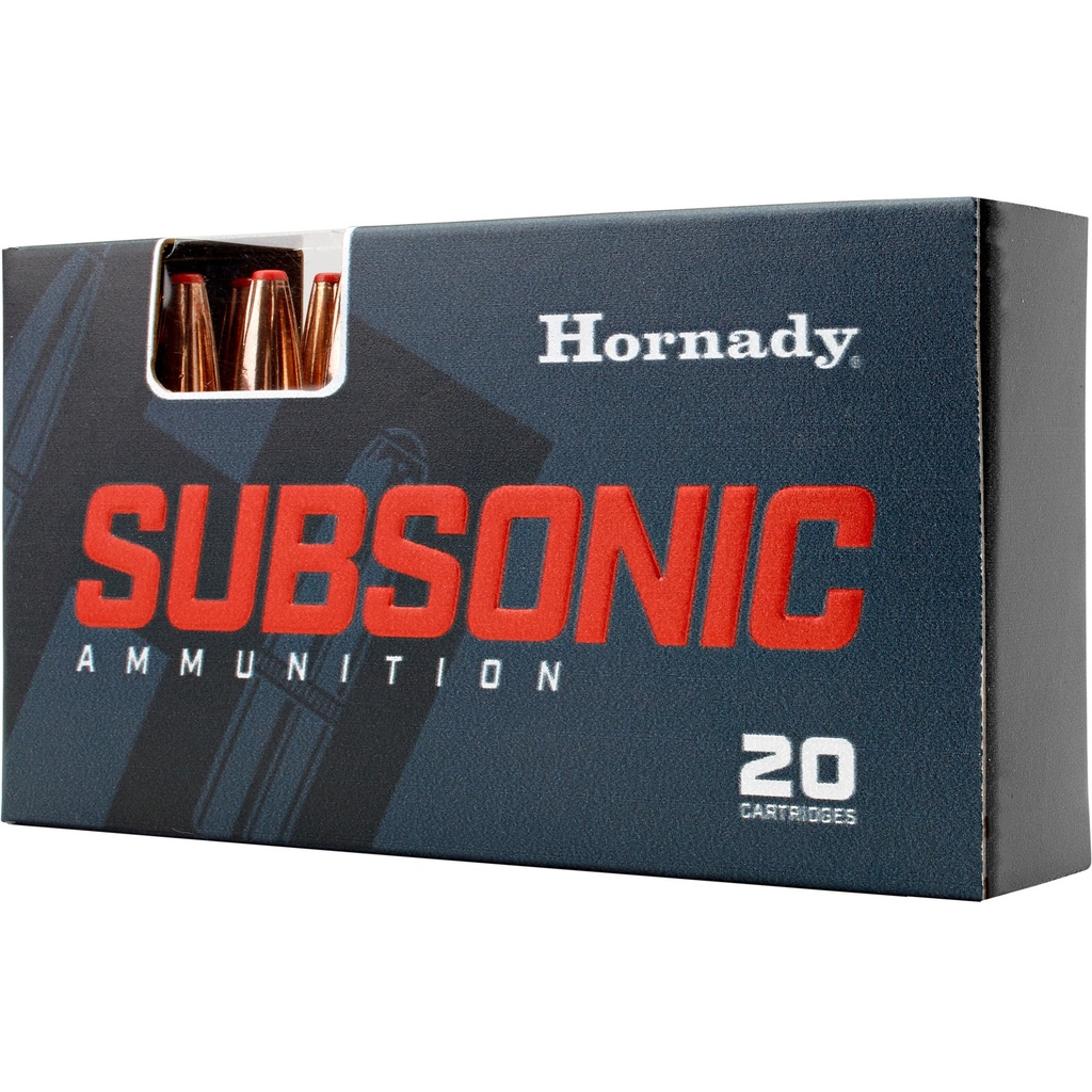 Hornady HRNDY SUBS 338ARC 307GR SUB-X 20/200