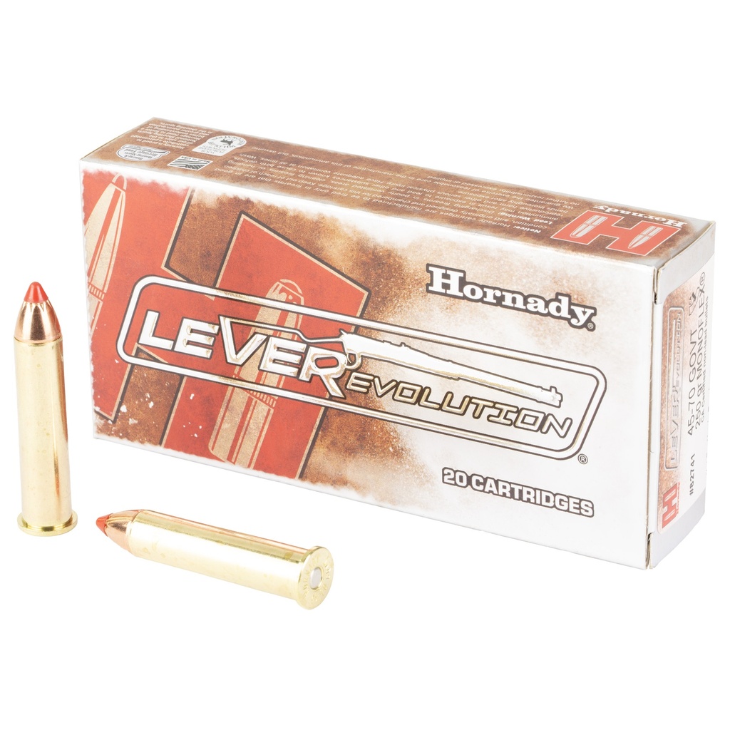 Hornady HRNDY LVREVO 45-70 250GR MFX 20/200