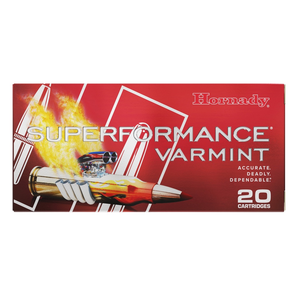 Hornady HRNDY SF 223 WSSM 55GR V-MAX 20/200