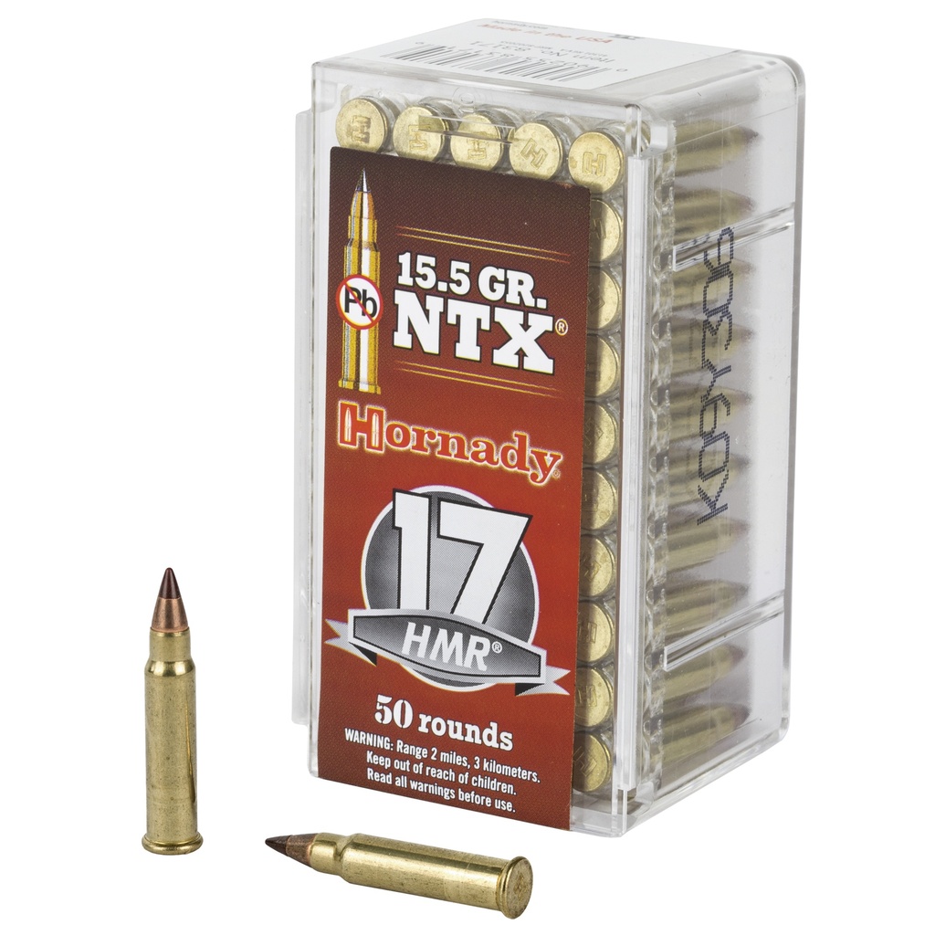 Hornady HRNDY 17HMR 15.5GR NTX 50/2000