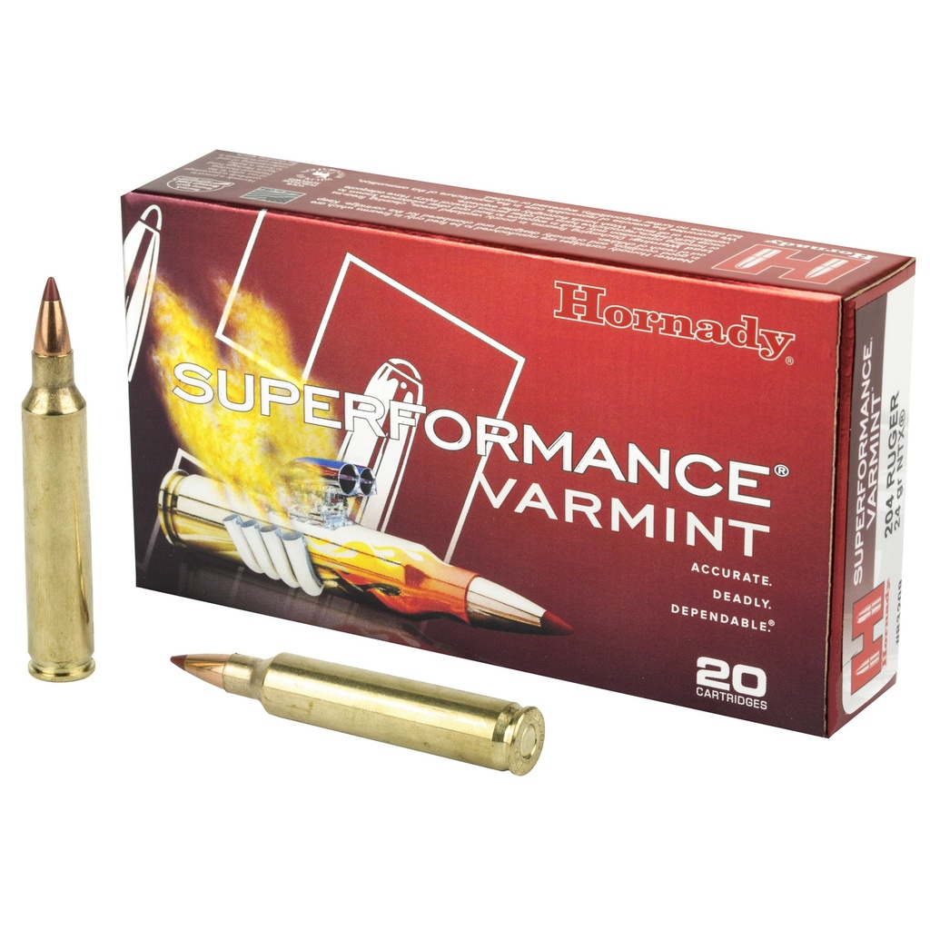 Hornady HRNDY 204RUG 24GR NTX 20/200