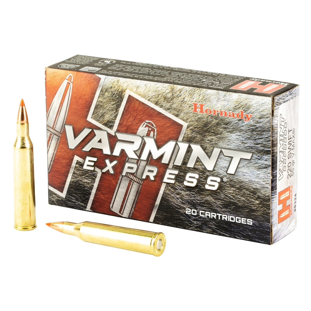 Hornady HRNDY 220 SWFT 55GR VMAX 20/200