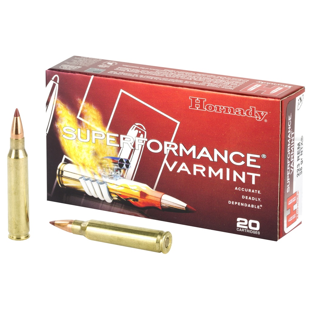 Hornady HRNDY 223REM 35GR NTX 20/200