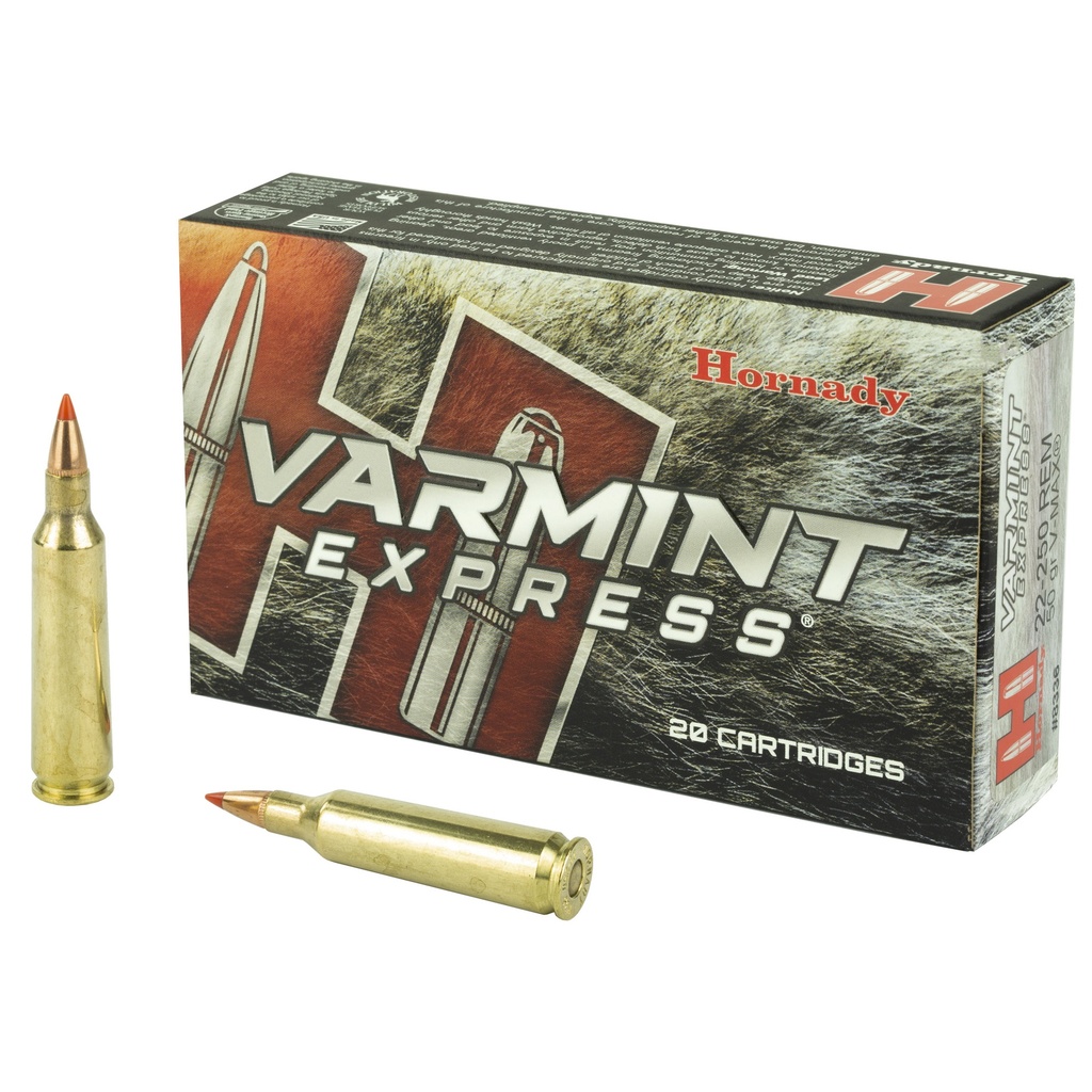 Hornady HRNDY 22-250 50GR VMAX 20/200