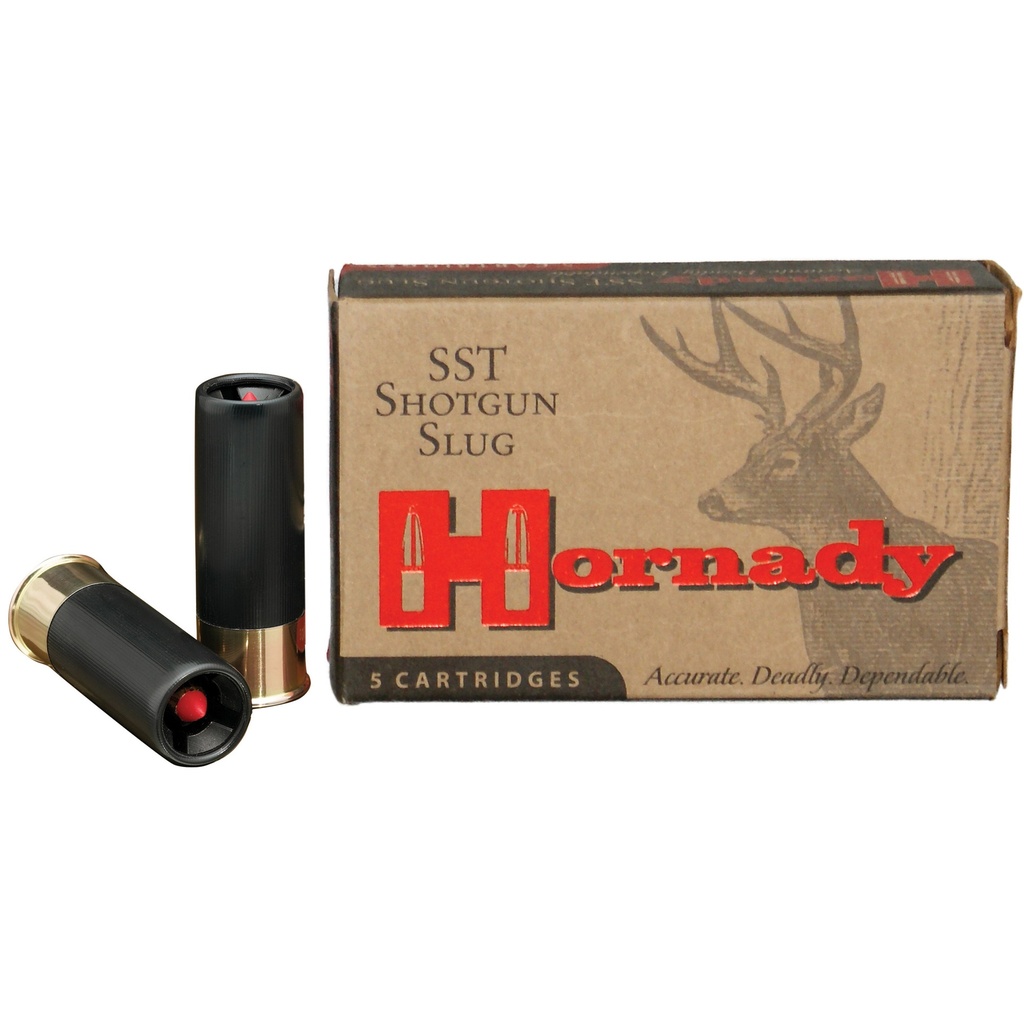 Hornady HRNDY SST 12GA 2.75 SLUG 300GR 5/100