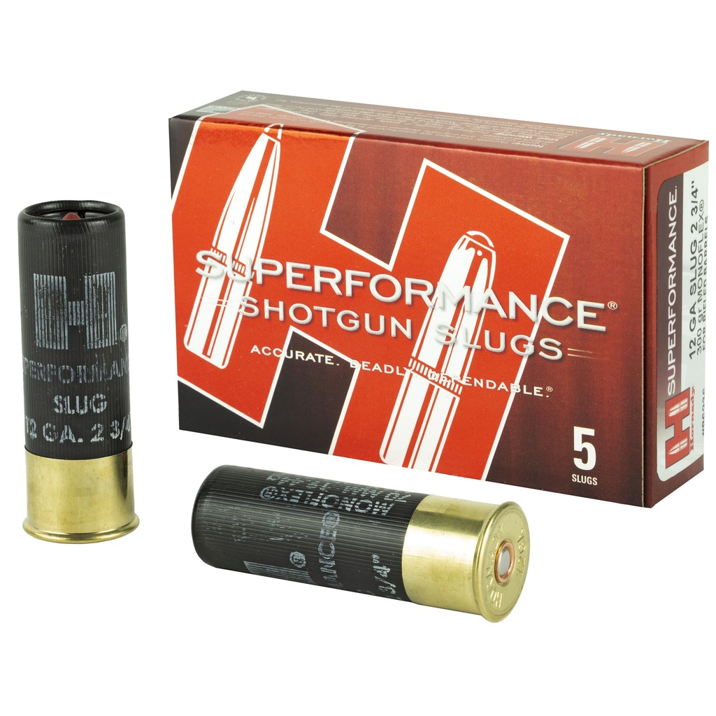 Hornady HRNDY 12GA 2.75" 300GR SLUG MFX5/100