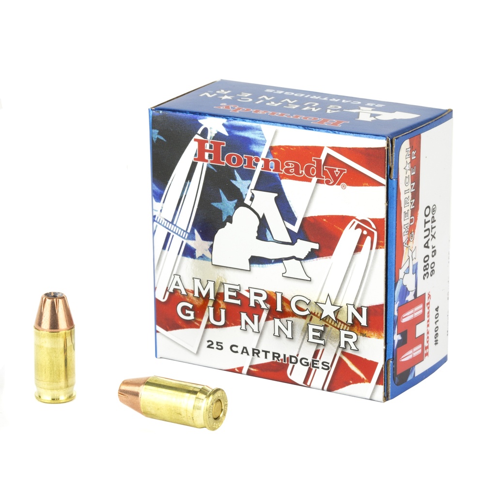 Hornady HRNDY AG 380ACP 90GR XTP 25/250