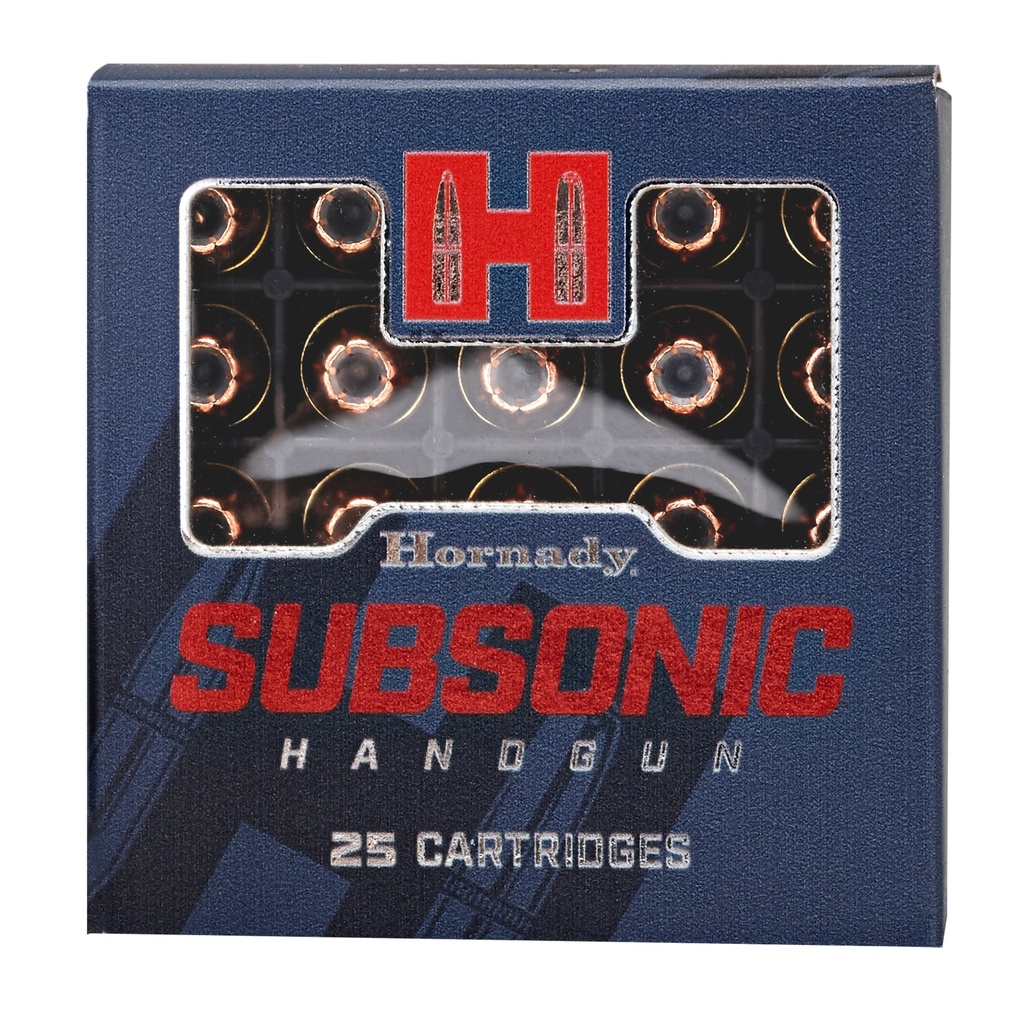 Hornady HRNDY 9MM 147GR XTP SUBSONIC 25/250