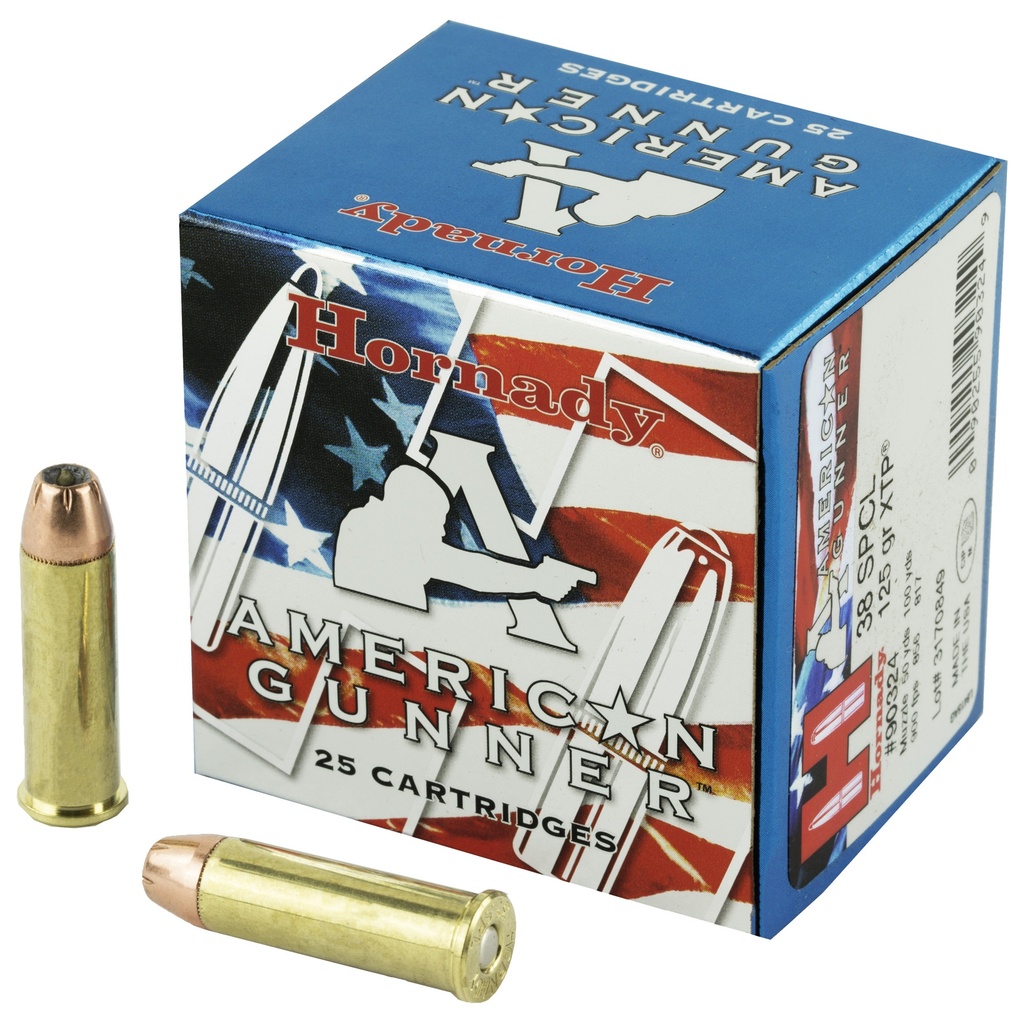 Hornady HRNDY AG 38SPL 125GR XTP 25/250