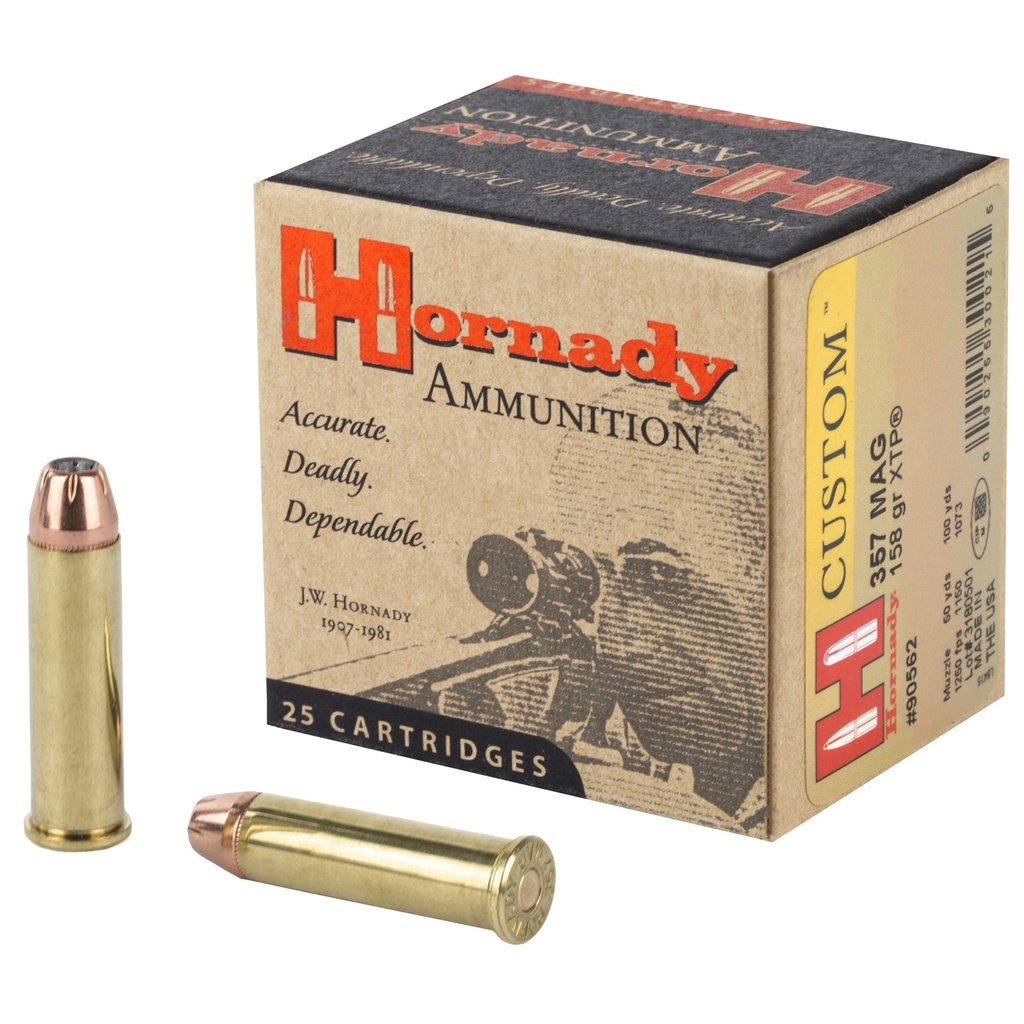 Hornady HRNDY 357MAG 158GR JHP/XTP 25/250
