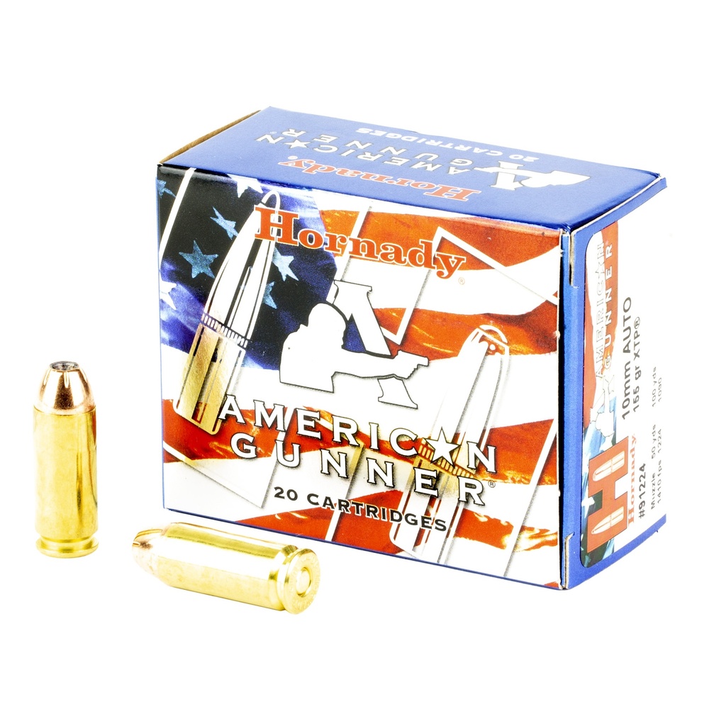 Hornady HRNDY AG 10MM AUTO 155GR XTP 20/200
