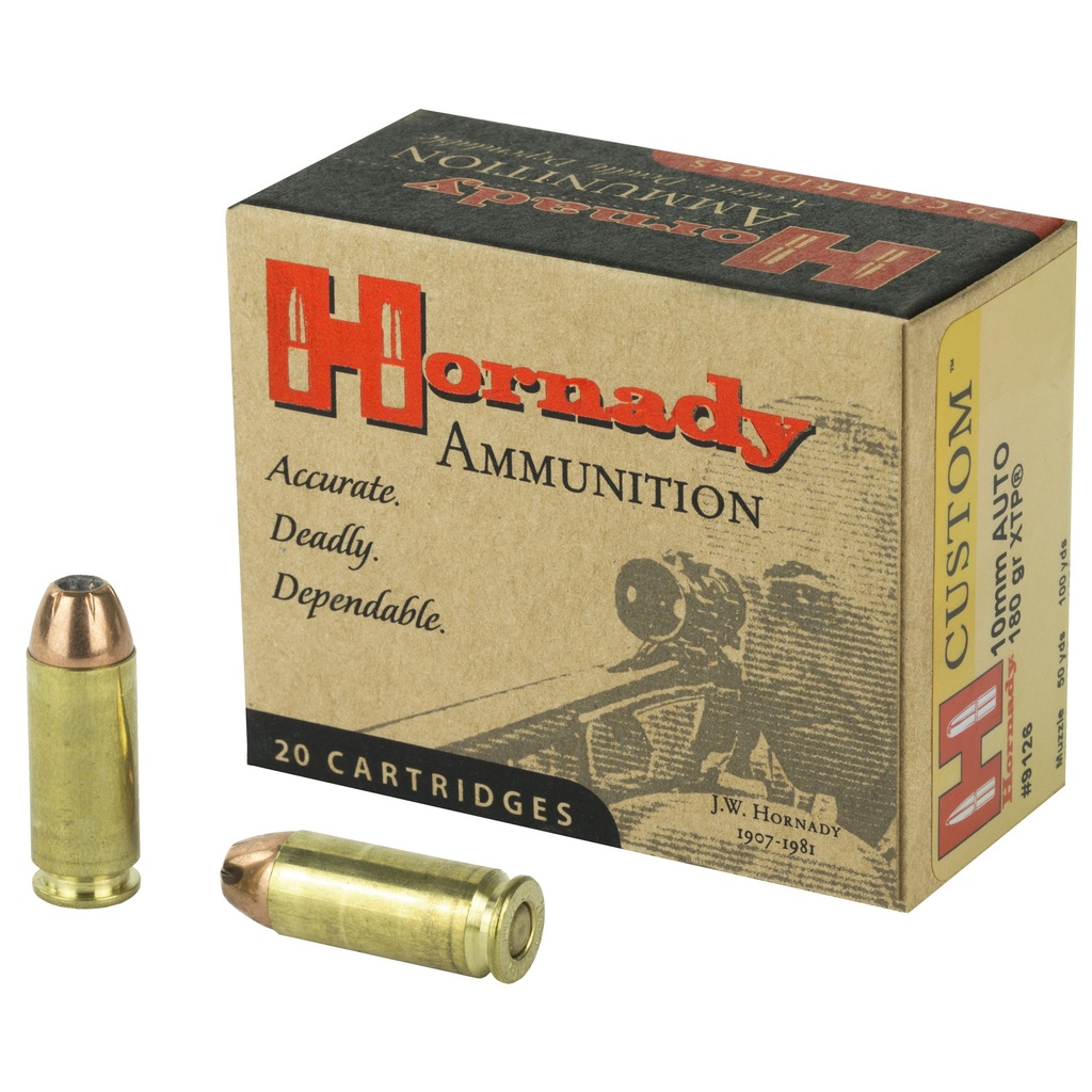 Hornady HRNDY 10MM 180GR XTP 20/200