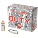 Hornady HRNDY 357SIG 135GR CRT DUTY 20/200
