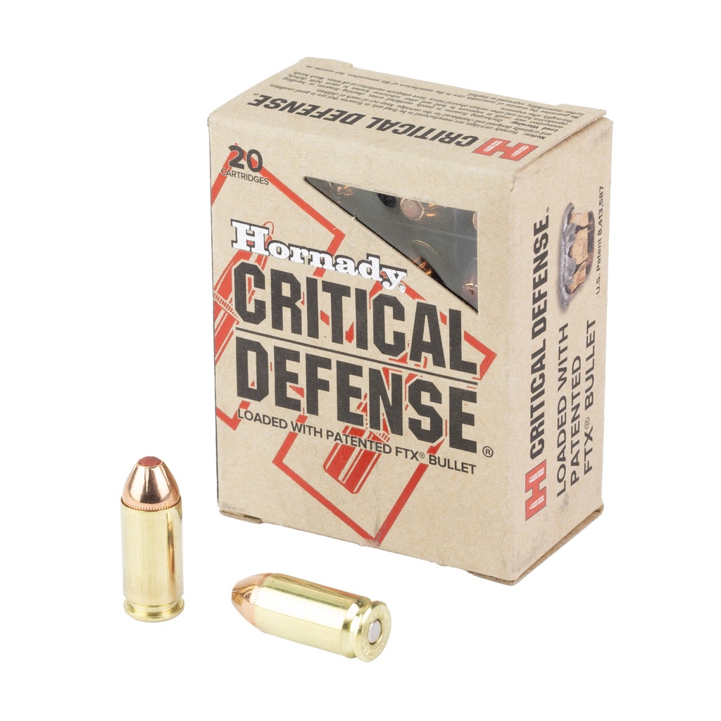 Hornady HRNDY CD 40SW 165GR 20/200