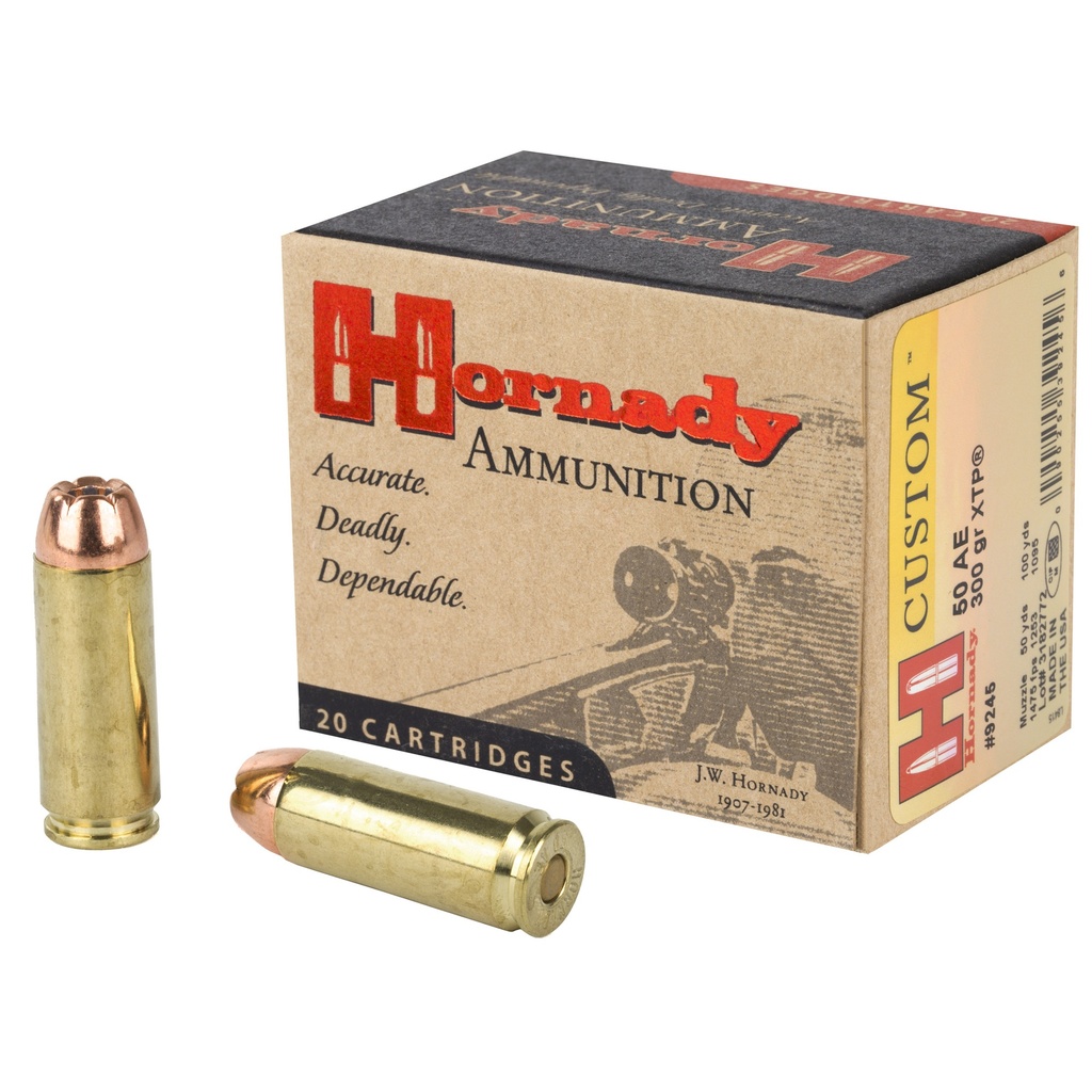 Hornady HRNDY 50AE 300GR XTP 20/200