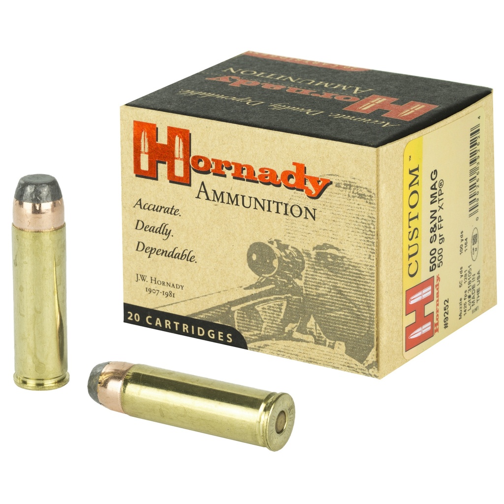 Hornady HRNDY 500SW 500GR XTP FP 20/200