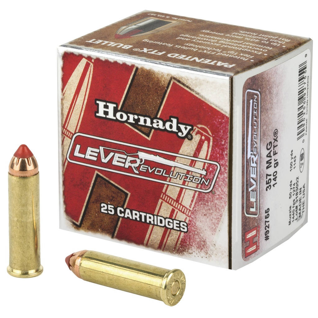 Hornady HRNDY LVREVO 357MAG 140GR 25/250