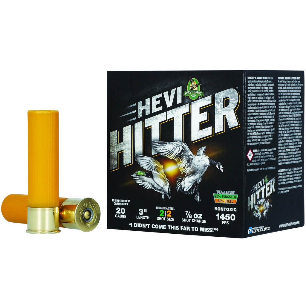 HEVI-Shot HEVI-HITTER 20GA 3" 7/8OZ #2 TG/STL