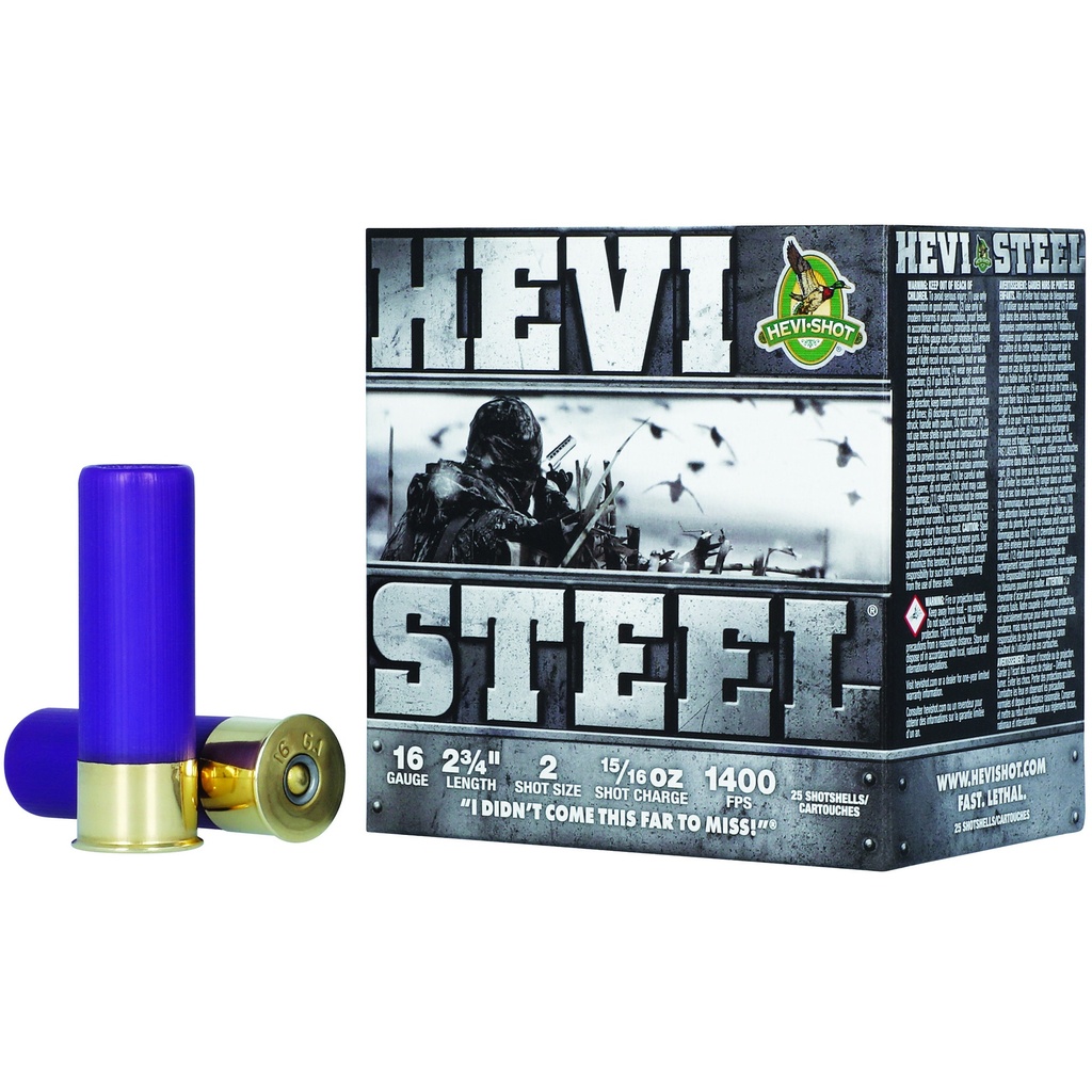 HEVI-Shot HEVI-STEEL 16GA 2.75" 15/16OZ #2