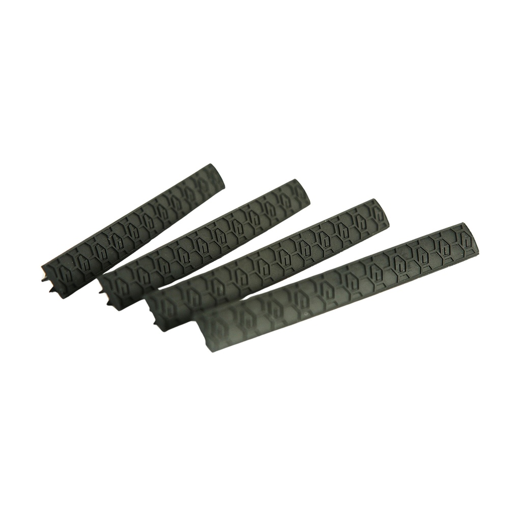 HEXMAG MLOK WDGELOK SLT CVR 4 PK BLACK