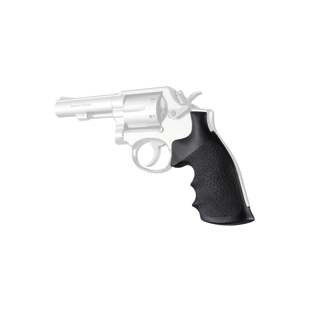 HOGUE MONOGRIP S&W K/L SQ BUTT BLACK