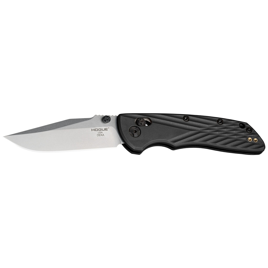 HOGUE DEKA 3.25" CLIP TMB POLY BLK