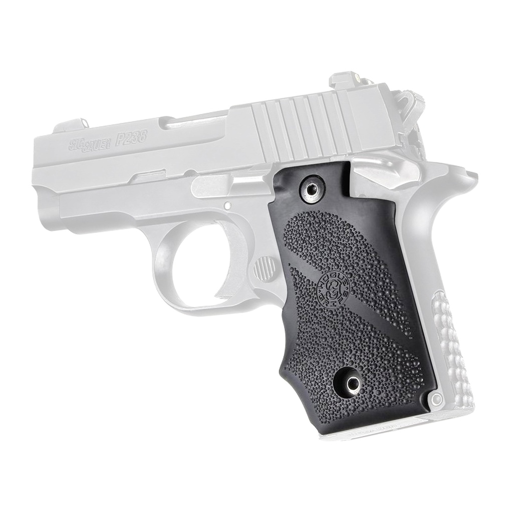 HOGUE GRIP SIG P238 RUBBER FG BLACK