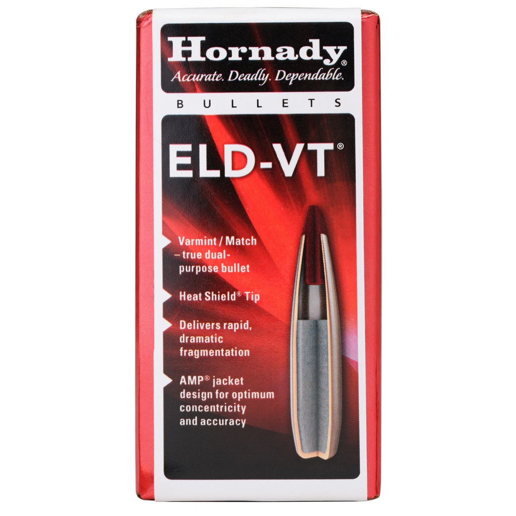 Hornady HRNDY 25 CAL .257 95 GR ELD-VT 100CT