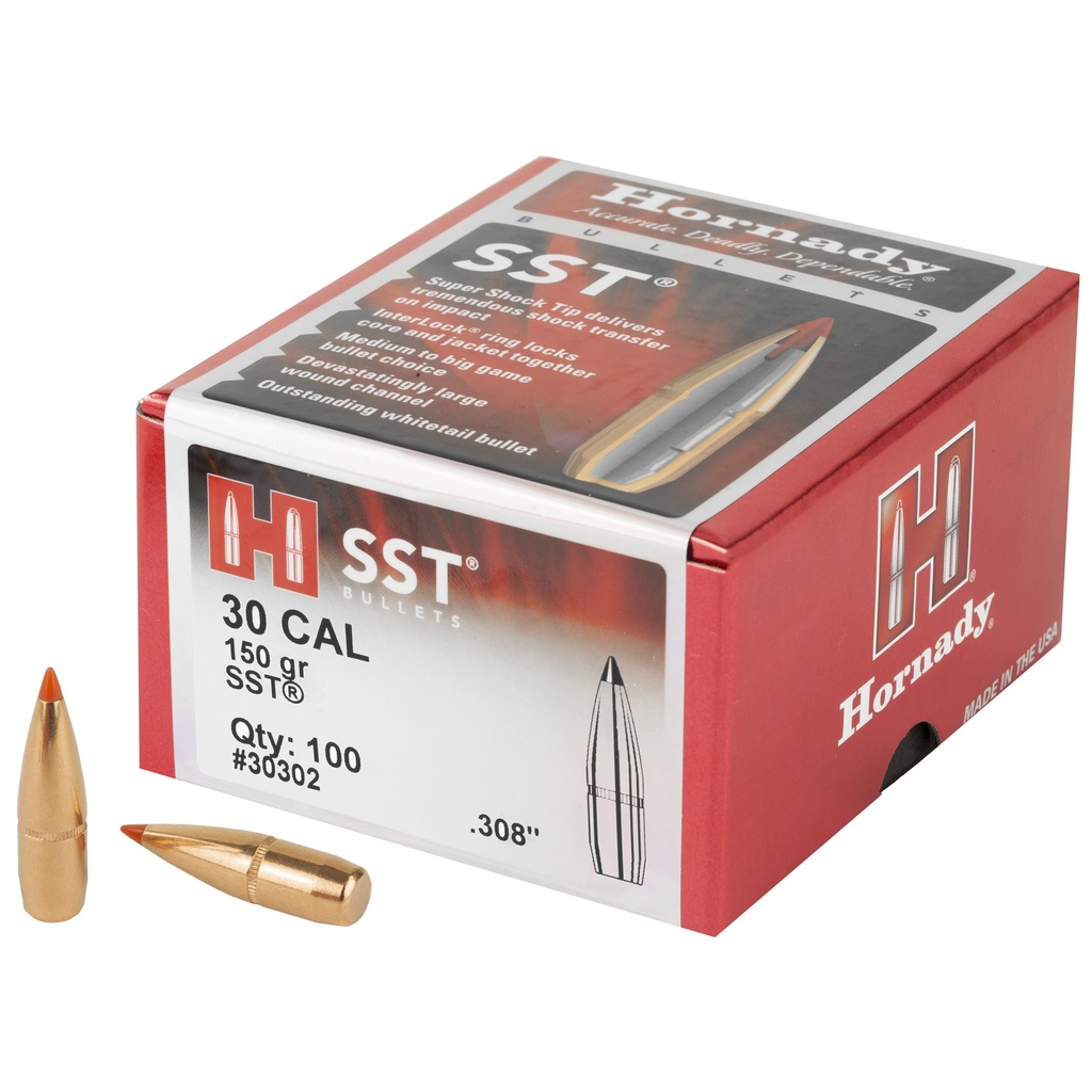 Hornady HRNDY SST 30CAL .308 150GR 100CT