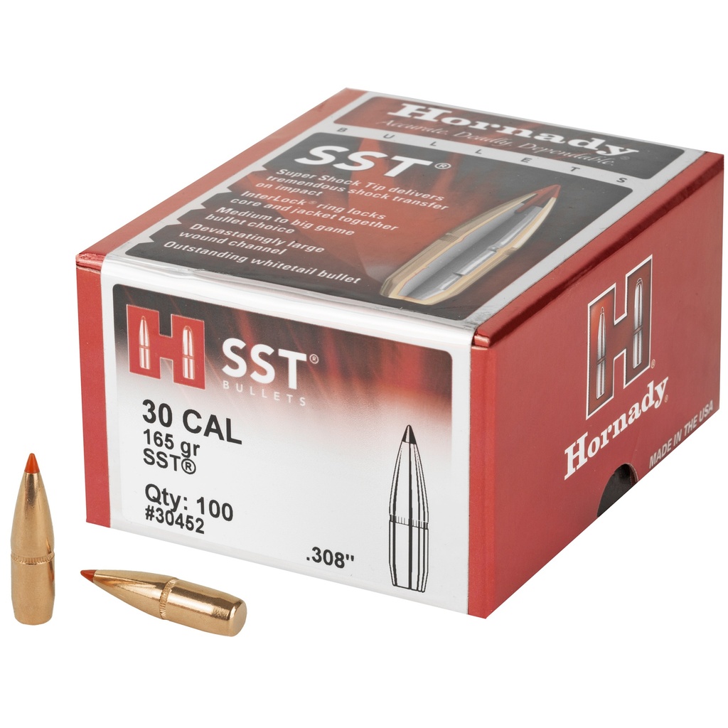 Hornady HRNDY SST 30CAL .308 165GR 100CT