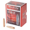 Hornady HRNDY 338CAL .338 307GR SUB-X 50CT