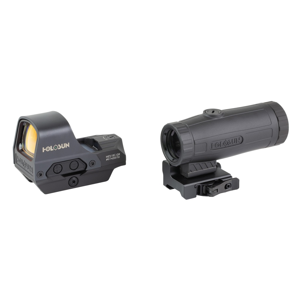 Holosun Technologies H-SUN HS510C-GR & 3X MAGNIFIR COMBO